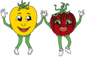 Blondi und Sumanda, die Cherrytomaten.