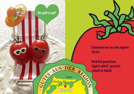 Barther Tomaten - Uns geht es gut! Barther Tomaten - Uns geht es gut!